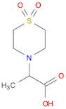 2-(1,1-DIOXIDOTHIOMORPHOLIN-4-YL)PROPANOIC ACID