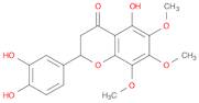 2-(3,4-dihydroxyphenyl)-5-hydroxy-6,7,8-trimethoxy-2,3-dihydro-4h-1-benzopyran-4-one