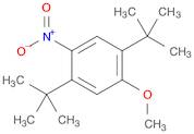 Benzene, 1,4-bis(1,1-dimethylethyl)-2-methoxy-5-nitro-