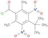 Benzoyl chloride, 4-(1,1-dimethylethyl)-2,6-dimethyl-3,5-dinitro-