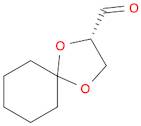 1,4-Dioxaspiro[4.5]decane-2-carboxaldehyde, (S)-