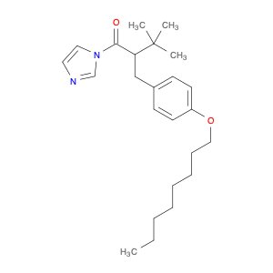 1H-Imidazole, 1-[3,3-dimethyl-2-[[4-(octyloxy)phenyl]methyl]-1-oxobutyl]-