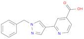 2-(1-BENZYL-1H-PYRAZOL-4-YL)-ISONICOTINIC ACID