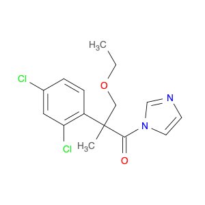 1H-Imidazole, 1-[2-(2,4-dichlorophenyl)-3-ethoxy-2-methyl-1-oxopropyl]-