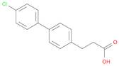 [1,1'-Biphenyl]-4-propanoicacid, 4'-chloro-