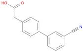 2-(3'-Cyano-[1,1'-biphenyl]-4-yl)acetic acid