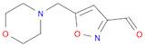 5-(MORPHOLINOMETHYL)ISOXAZOLE-3-CARBALDEHYDE