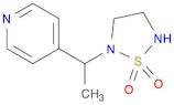 Pyridine, 4-[1-(1,1-dioxido-1,2,5-thiadiazolidin-2-yl)ethyl]-