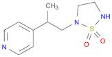 Pyridine, 4-[2-(1,1-dioxido-1,2,5-thiadiazolidin-2-yl)-1-methylethyl]-