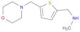 2-Thiophenemethanamine,N-methyl-5-(4-morpholinylmethyl)-