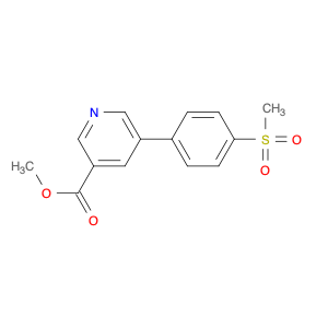 Methyl 5-(4-methanesulfonylphenyl)pyridine-3-carboxylate