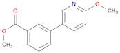 Methyl 3-(6-methoxypyridin-3-yl)benzoate