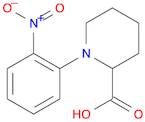 2-Piperidinecarboxylic acid, 1-(2-nitrophenyl)-