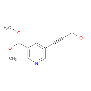 3-(5-(Dimethoxymethyl)pyridin-3-yl)prop-2-yn-1-ol