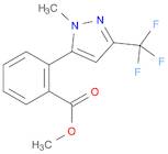 Benzoic acid,2-[1-methyl-3-(trifluoromethyl)-1H-pyrazol-5-yl]-, methyl ester