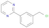 Pyrimidine, 2-[3-(chloromethyl)phenyl]-