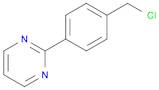 2-[4-(CHLOROMETHYL)PHENYL]PYRIMIDINE