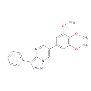 3-Phenyl-6-(3,4,5-trimethoxyphenyl)pyrazolo[1,5-a]pyrimidine