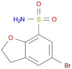 7-Benzofuransulfonamide, 5-bromo-2,3-dihydro-