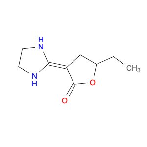 2(3H)-Furanone, 5-ethyldihydro-3-(2-imidazolidinylidene)-