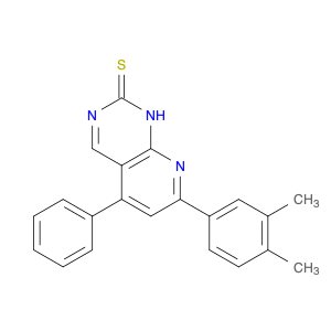 Pyrido[2,3-d]pyrimidine-2(1H)-thione, 7-(3,4-dimethylphenyl)-5-phenyl-