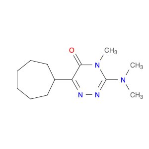 1,2,4-Triazin-5(4H)-one, 6-cycloheptyl-3-(dimethylamino)-4-methyl-