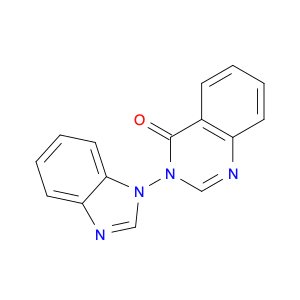 4(3H)-Quinazolinone, 3-(1H-benzimidazol-1-yl)-