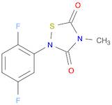 1,2,4-Thiadiazolidine-3,5-dione, 2-(2,5-difluorophenyl)-4-methyl-