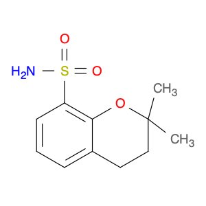 2,2-dimethyl-3,4-dihydro-2H-1-benzopyran-8-sulfonamide