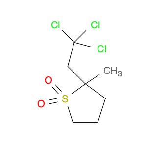 Thiophene, tetrahydro-2-methyl-2-(2,2,2-trichloroethyl)-, 1,1-dioxide