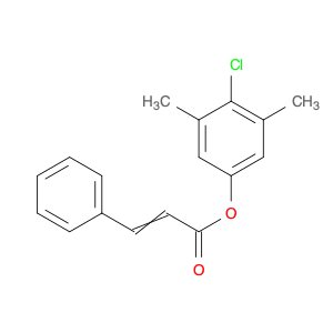 2-Propenoic acid, 3-phenyl-, 4-chloro-3,5-dimethylphenyl ester