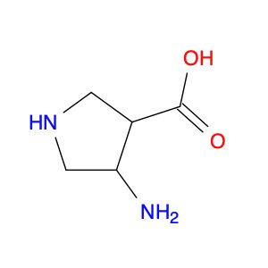 3-Pyrrolidinecarboxylicacid, 4-amino-
