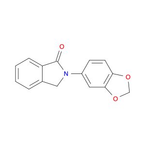 1H-Isoindol-1-one, 2-(1,3-benzodioxol-5-yl)-2,3-dihydro-