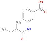 3-[(2-METHYLBUTANOYL)AMINO]BENZOIC ACID