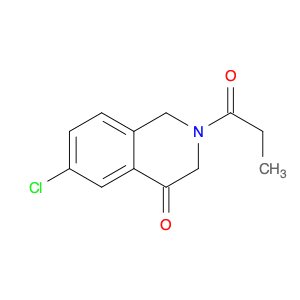 4(1H)-Isoquinolinone, 6-chloro-2,3-dihydro-2-(1-oxopropyl)-