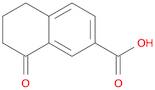 8-Oxo-5,6,7,8-tetrahydronaphthalene-2-carboxylic acid