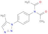 Acetamide, N-acetyl-N-[4-(5-methyl-1H-1,2,3-triazol-1-yl)phenyl]-