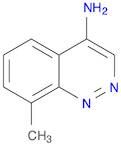 4-Cinnolinamine, 8-methyl-