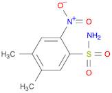 Benzenesulfonamide, 4,5-dimethyl-2-nitro-