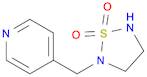 Pyridine, 4-[(1,1-dioxido-1,2,5-thiadiazolidin-2-yl)methyl]-