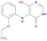 5-[(2-ethoxyphenyl)amino]-6-hydroxypyrimidin-4(3h)-one