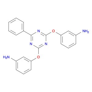 3,3'-((6-Phenyl-1,3,5-triazine-2,4-diyl)bis(oxy))dianiline