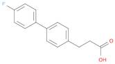 [1,1'-Biphenyl]-4-propanoicacid, 4'-fluoro-