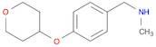 N-Methyl-4-(tetrahydropyran-4-yloxy)benzylamine