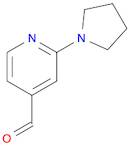 4-Pyridinecarboxaldehyde,2-(1-pyrrolidinyl)-