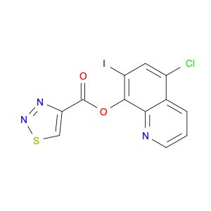 1,2,3-Thiadiazole-4-carboxylic acid, 5-chloro-7-iodo-8-quinolinyl ester