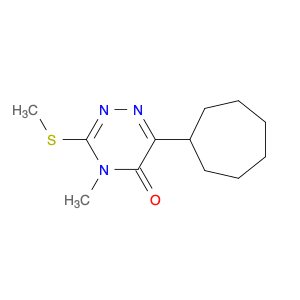 1,2,4-Triazin-5(4H)-one, 6-cycloheptyl-4-methyl-3-(methylthio)-