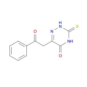 1,2,4-Triazin-5(2H)-one, 3,4-dihydro-6-(2-oxo-2-phenylethyl)-3-thioxo-