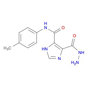 5-Hydrazinocarbonyl-1H-imidazole-4-carboxylic acid p-tolylamide