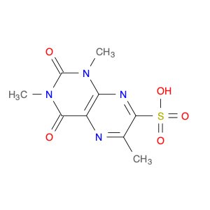 7-Pteridinesulfonic acid, 1,2,3,4-tetrahydro-1,3,6-trimethyl-2,4-dioxo-